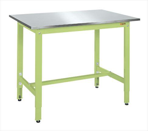 軽量高サ調整作業台TKK8タイプ(ステンレスカブセ天板仕様) TKK8-187SU4N 【お届け先が法人か個人事業主様限定・キャンセル不可】※一部地域「送料別」の通販は 69,005円