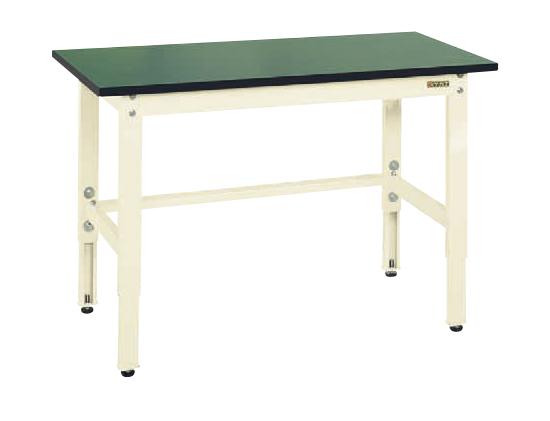 軽量高サ調整作業台TKK9タイプ(RoHS10指令対応) TKK9-157FEI 【お届け先が法人か個人事業主様限定・キャンセル不可】※一部地域「送料別」の通販は