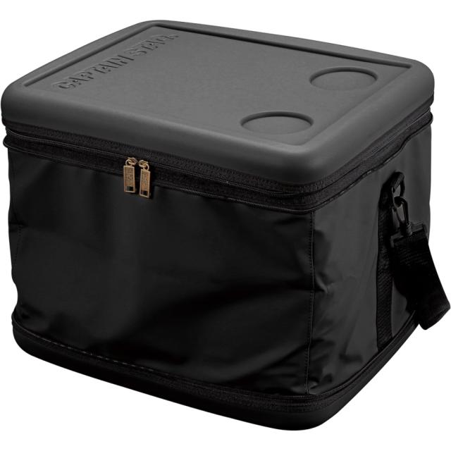 キャプテンスタッグ UE-645 スーパーコールドクーラーバッグ 43L マットブラック （幅42.5×奥行34.5×高さ34.5cm） JANコード 4560464289978