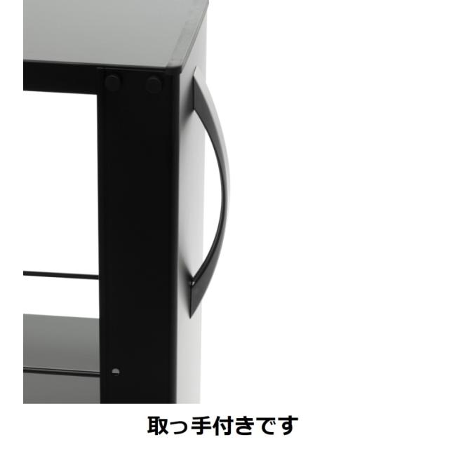 田窪工業所 トールワゴン 幅15cmハイタイプ NWH-150K ブラック (代引き不可・配達時間指定不可・日祝日配達不可) JANコード 4904780228370_4