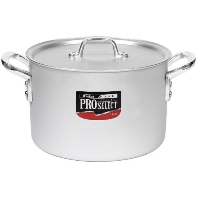 北陸アルミニウム プロセレクト 半寸胴鍋 36cm ガス火専用 JANコード 4977449620204