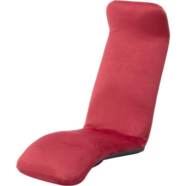 セルタン 座椅子 和楽チェア プレミアム 下タイプ A555下a-589RE テクノレッド 日本製 (代引き不可・配達時間指定不可・日祝日配達不可) JANコード 4982323229954