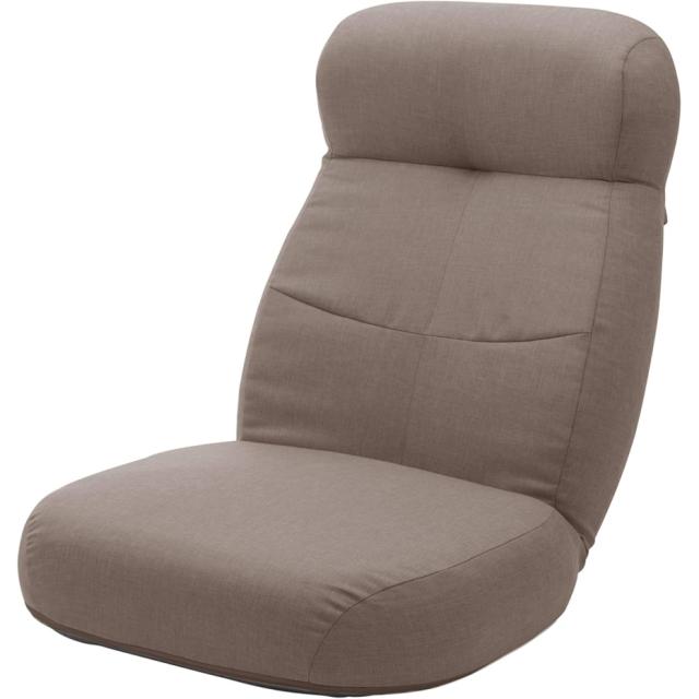 セルタン 贅沢ワイド座椅子 幅広 ハイバッグ A974p-640BR ダリアンブラウン 日本製 (代引き不可・配達時間指定不可・日祝日配達不可) JANコード 4982323245374