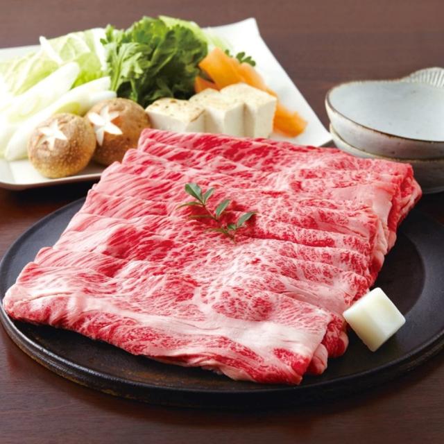 【送料込み】【兵庫県】神戸ビーフ 肩ロースすき焼き300ｇ【木箱】 ※冷凍配送