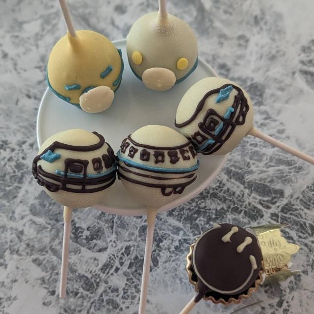 送料込み 東京都 サウンドアクスタ100系 &amp; オリジナルポップケーキ（ミホパンポップケーキ）※冷蔵配送_2