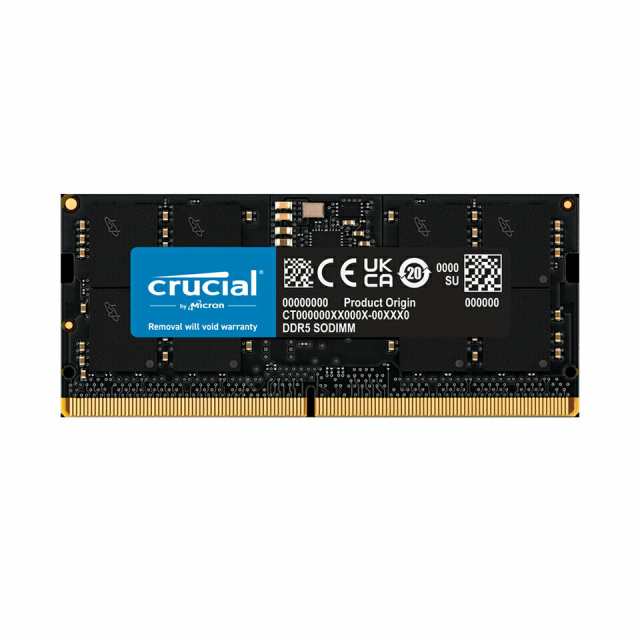 CRUCIAL ｜ クルーシャル CT16G56C46S5 262pin DDR5-5600 16GB SODIMMの通販は