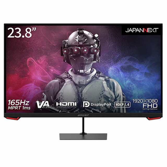 JAPANNEXT｜ジャパンネクスト 23.8インチ フルHD VA ゲーミングモニター JN-VG238FHD165 [VAパネル/リフレッシュレート165Hz/144Hz]の通販は