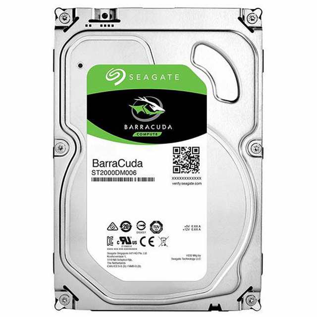 【内蔵用ハードディスク】 Seagate technology シーゲート BarraCuda 3.5インチ SATA 5900rpm デスクトップ用 4TB (ST4000DM004)の通販は