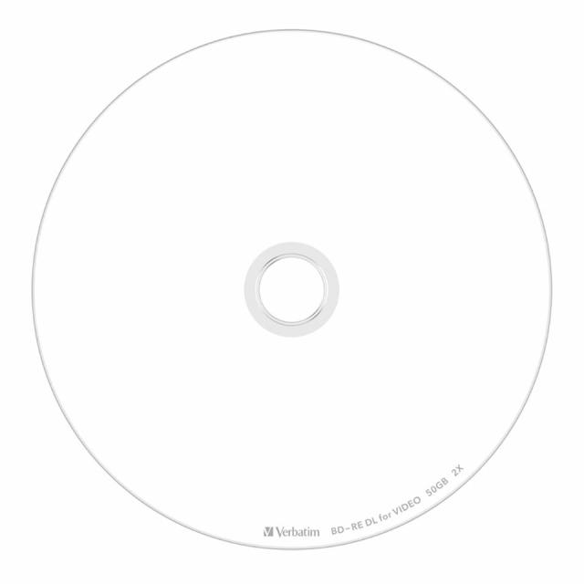 【ブルーレイディスク】 Verbatim(バーベイタム) BD-RE DL データ＆デジタルハイビジョン録画用 50GB 1-2倍速 ワイドホワイトレーベル 【200枚(20枚×10個)スピンドルケース】 (VBE260NP20SV1 10個セット) 【】  【KSW】_3