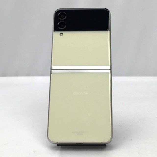 【373中古品】Galaxy Z Flip3 SC-54B クリーム Galaxy SC-54B Z Flip3 5G クリーム SIMフリー ドコモ 中古