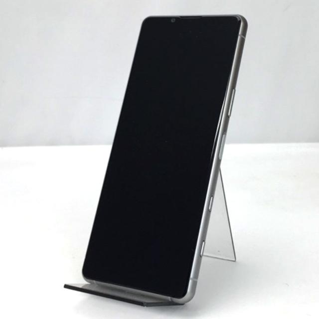 ドコモスマートフォン Xperia SO-53b フロストシルバー 中古品 Xperia SO-53B 5 III フロストシルバー SIMフリー ドコモ 中古