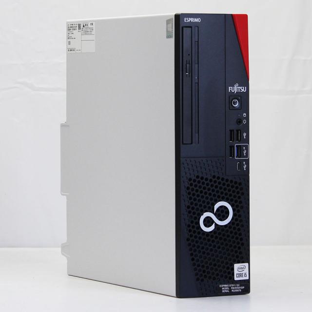 富士通 D7011/GX 第10世代i5/16GB/SSD512GB/Win11 LIFEBOOK 第10世代 中古デスクトップ 富士通 ESPRIMO D7011/GX