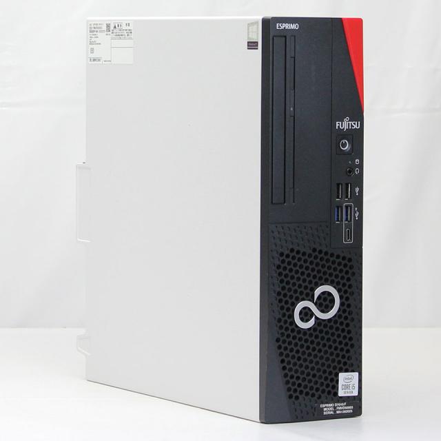 【中古】FUJITSU ESPRIMO D7010/F (FBA06012) デスクトップ /Windows11 Pro /Core i5 10500 /メモリ 16GB /M.2 256GB /