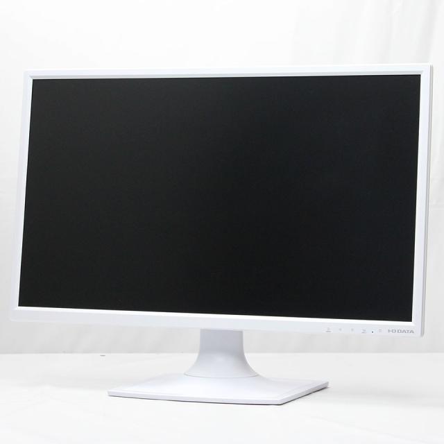 【中古】I-O DATA LCD-MF244EDSW 23.8インチLCD (WH)  (JBA09002)  モニター /23.8インチ 1920 x 1080 (Full HD) /入力端子 VGA/DVI - D/HDMI