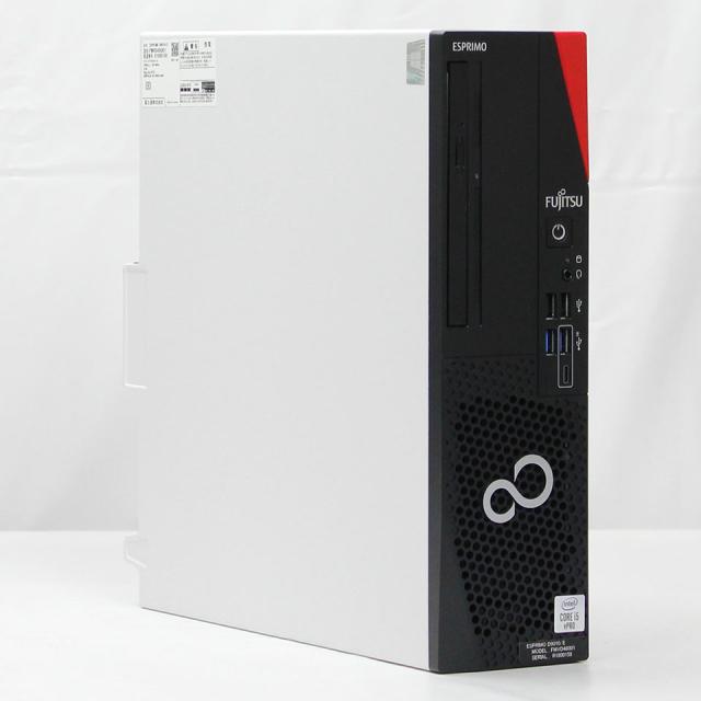 【Microsoft Office付属】【中古】FUJITSU ESPRIMO D9010/E デスクトップ /Windows11 Pro /Core i5 10500 /メモリ 16GB /M.2 256GB