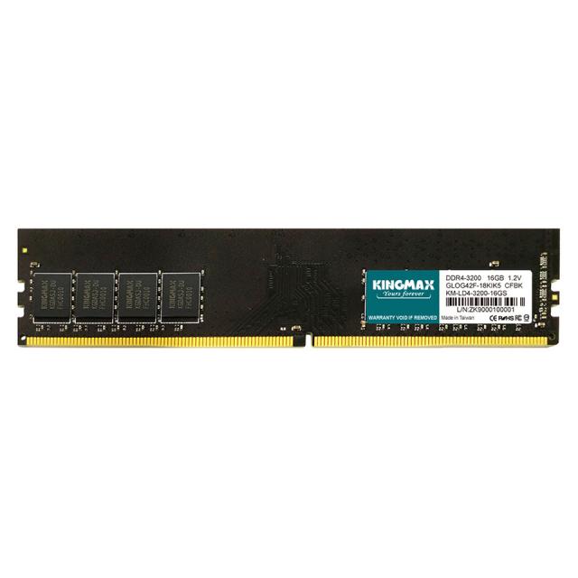 【新品】KINGMAX [KM-LD4-3200-32GD]LONG-DIMMシリーズ 288pin DDR4-3200 16GB x2