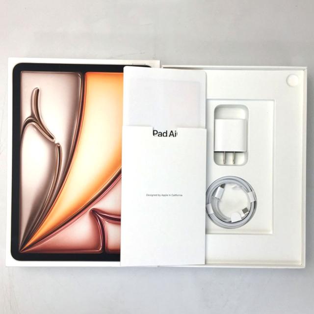 【中古】 Apple iPad Air (M3) 11インチ Wi-Fi 256GB スターライト MCA44J/A (A3266) (FBC31023)iPad /iPadOS 26.4 /256GB / 発売時期2025年〜_6