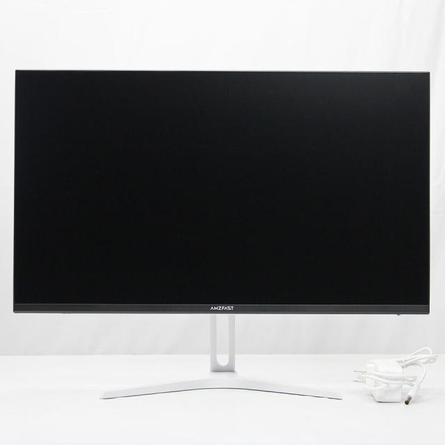 【中古】Amzfast AMZG24X1W ゲーミングモニター 24インチLCD (WH) (HBD04028) モニター /24インチ 1920 x 1080 (Full HD) /200Hz /入力端子 HDMI/DisplayPort_1