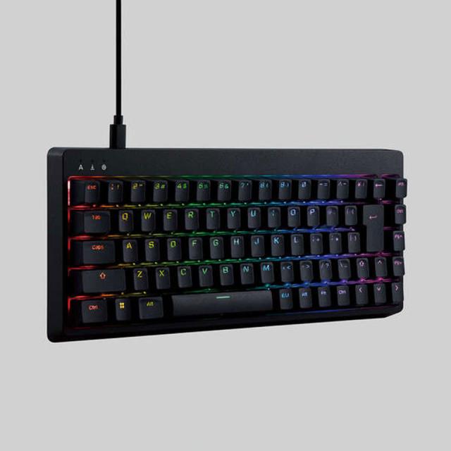 【新品】ELECOM [TK-VK600ABK]ゲーミングキーボード V custom VK600A ブラック [有線(着脱式) /テンキーレス ]_9