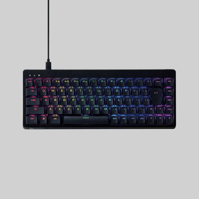 【新品】ELECOM [TK-VK600ABK]ゲーミングキーボード V custom VK600A ブラック [有線(着脱式) /テンキーレス ]_12