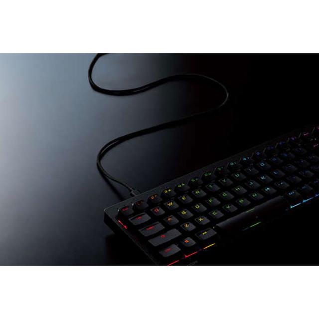 【新品】ELECOM [TK-VK600ABK]ゲーミングキーボード V custom VK600A ブラック [有線(着脱式) /テンキーレス ]_14