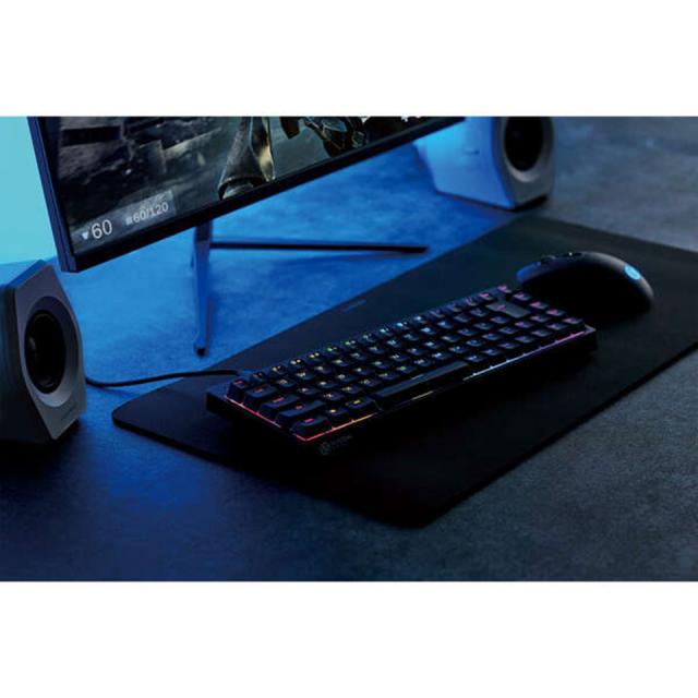 【新品】ELECOM [TK-VK600ABK]ゲーミングキーボード V custom VK600A ブラック [有線(着脱式) /テンキーレス ]_2