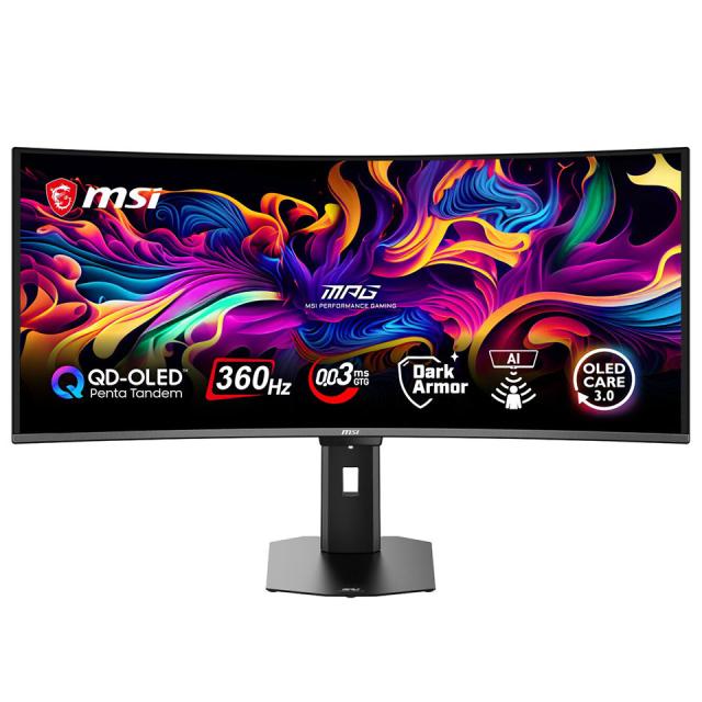 【お取り寄せ】MSI [MPG 341CQR QD-OLED X36] 34インチ 360Hz ウルトラワイドUWQHD QD-OLED ゲーミングモニター [3440 x 1440 (360Hz) /HDMI2.1 /Displayport2.1a /USB Type-C]