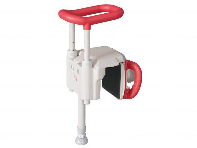 ユニットバス対応浴槽手す２ＳＴ−１３２Ｂショート　レッド　−