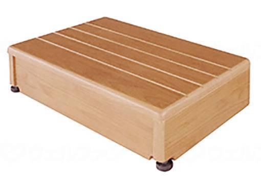 玄関台（木製）微笑の蘭　−　４５Ｗ−３０