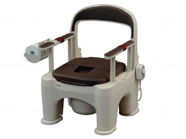 座楽　ラフィーネ（前後傾斜脚付き）　モカブラウン　脱臭ソフト