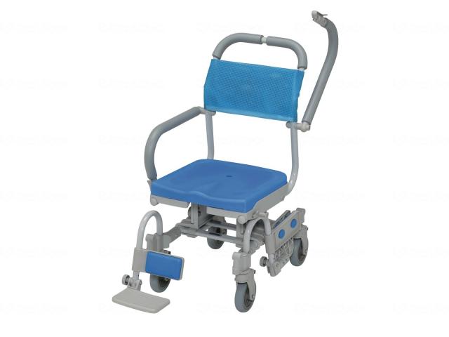 Uchie ウチエ 入浴用車椅子 シャワーキャリー U字型 シャワーラク4輪自3