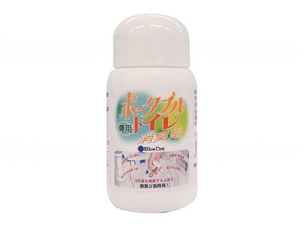 ポータブルトイレ専用消臭剤ブルードット　ケース　１００ｇ