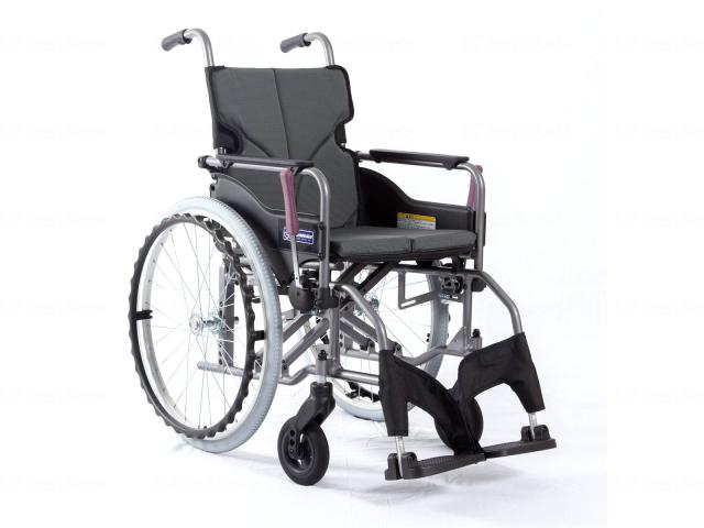 ﾓﾀﾞﾝAstyle 背固定自走用 KMD-A22-42S-M ﾁｬｺｰﾙｸﾞﾚｰ（NO.82） 座幅42-前座43cm