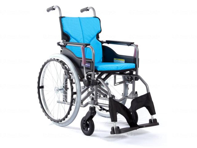 ﾓﾀﾞﾝAstyle 背固定自走用 KMD-A22-40S-M ﾗｲﾄﾌﾞﾙｰ（NO.83） 座幅40-前座43cm