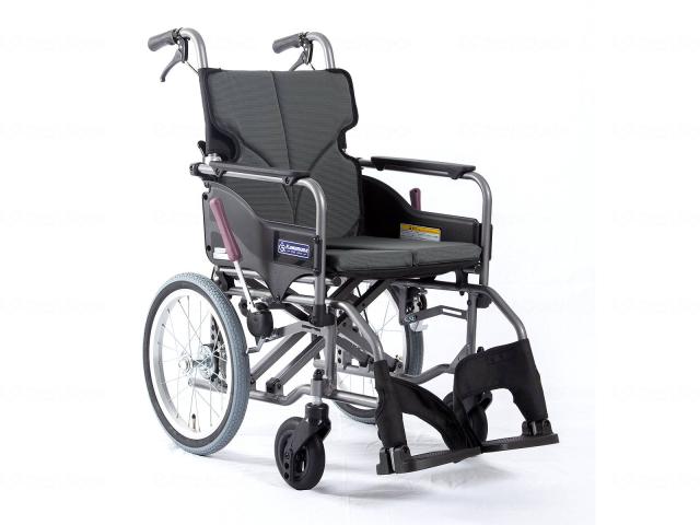 ﾓﾀﾞﾝAstyle 背折れ介助用 KMD-A16-42-H ﾁｬｺｰﾙｸﾞﾚｰ（NO.82） 座幅42-前座45cm