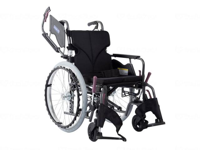 ﾓﾀﾞﾝBstyle 自走用 22ｲﾝﾁ中・高床 No.68黒ﾒｯｼｭ(ﾎﾟﾘｴｽﾃﾙ) 座幅40-前座47cm
