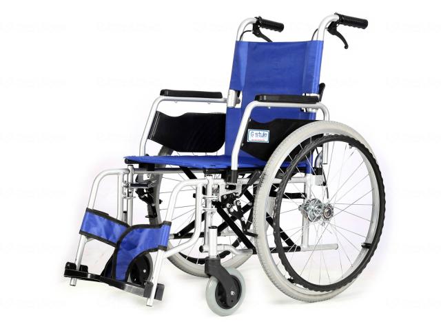 【専用】G Style 車椅子 介護用車椅子 G style車いす 高機能自走型 ﾌﾞﾙｰ -