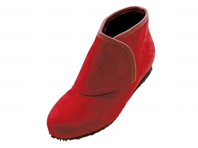 冬用シューズ　両足　防寒ブーツ　リシェス　防滑ソール　婦人用　レンガ　Ｌ