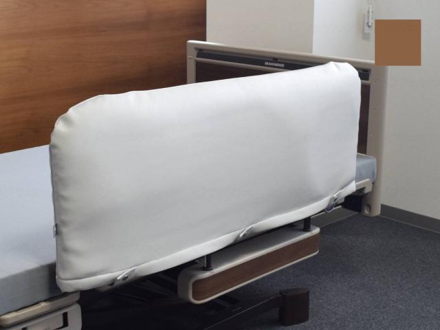 サイドレールクッションカバー（両面）　ブラウン　Ｌ