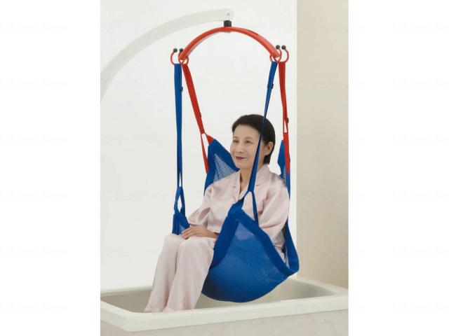 ｽﾘﾝｸﾞｼｰﾄ ﾊﾟｵ ﾒｯｼｭ ﾌﾞﾙｰ ﾊｰﾌｻｲｽﾞ