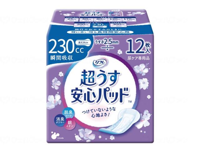 Ｔリフレ超うす安心パッド２３０ｃｃ特に多い時も安心　ケース　−