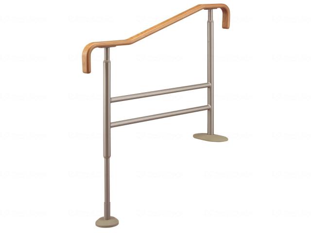 上がりかまち用手すりＳＭ−９５０　ライトブラウン　Ｆ