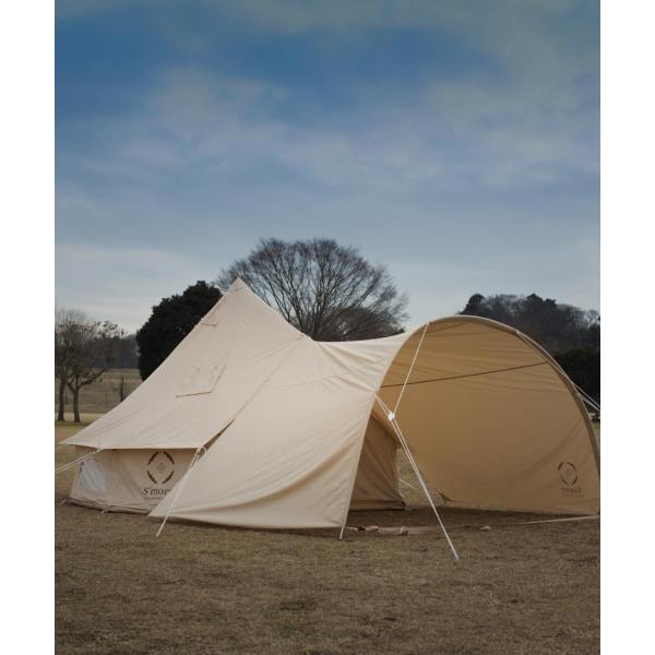 タープ ポリコットン テント サンシェルター タープテント アーチ 天幕 収納 バッグ付き キャンプ 撥水加工 UV アウトドア 日よけ バーベキュー