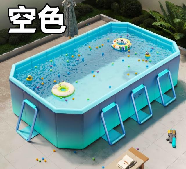 折りたたみ プール空気入れ不要 折り畳み プール 1.8m/2.1m