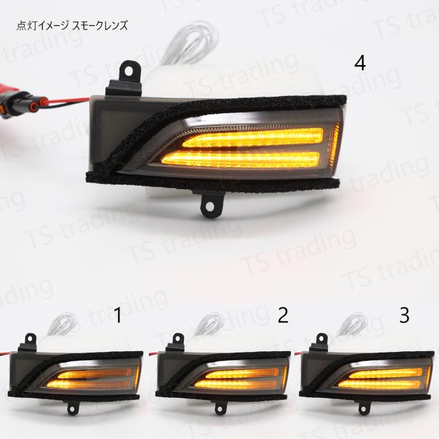 WRX STI VAB 流れる シーケンシャル LED ウインカー ミラー ポジション