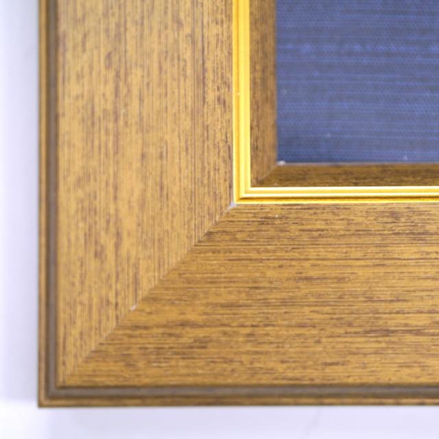 布製のキャンバスに描かれたタイ宗教系アートカラー　額縁入りです  エスニック アジアン雑貨_3
