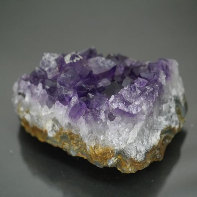 ウルグアイ産アメジストクラスター 1点物 約261.2ｇ 天然石・置き物 ポスト投函配送不可