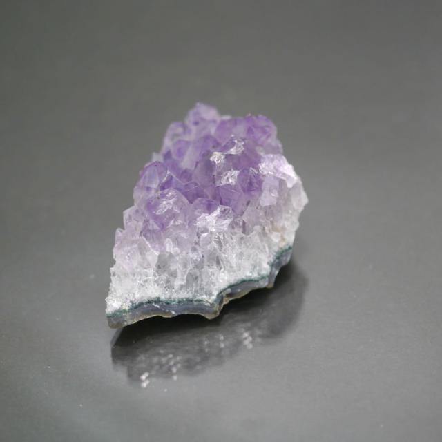 ブラジル産アメジストクラスター 1点物 cluster-AMET86 約53.0ｇ 天然石・置き物 ポスト投函配送不可