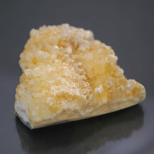シトリンクラスター天然色 1点物 約493.0ｇ 天然石・置き物 ポスト投函配送不可