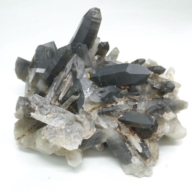 モリオン クラスター ケアンゴーム クラスター チベット産 巨大黒水晶